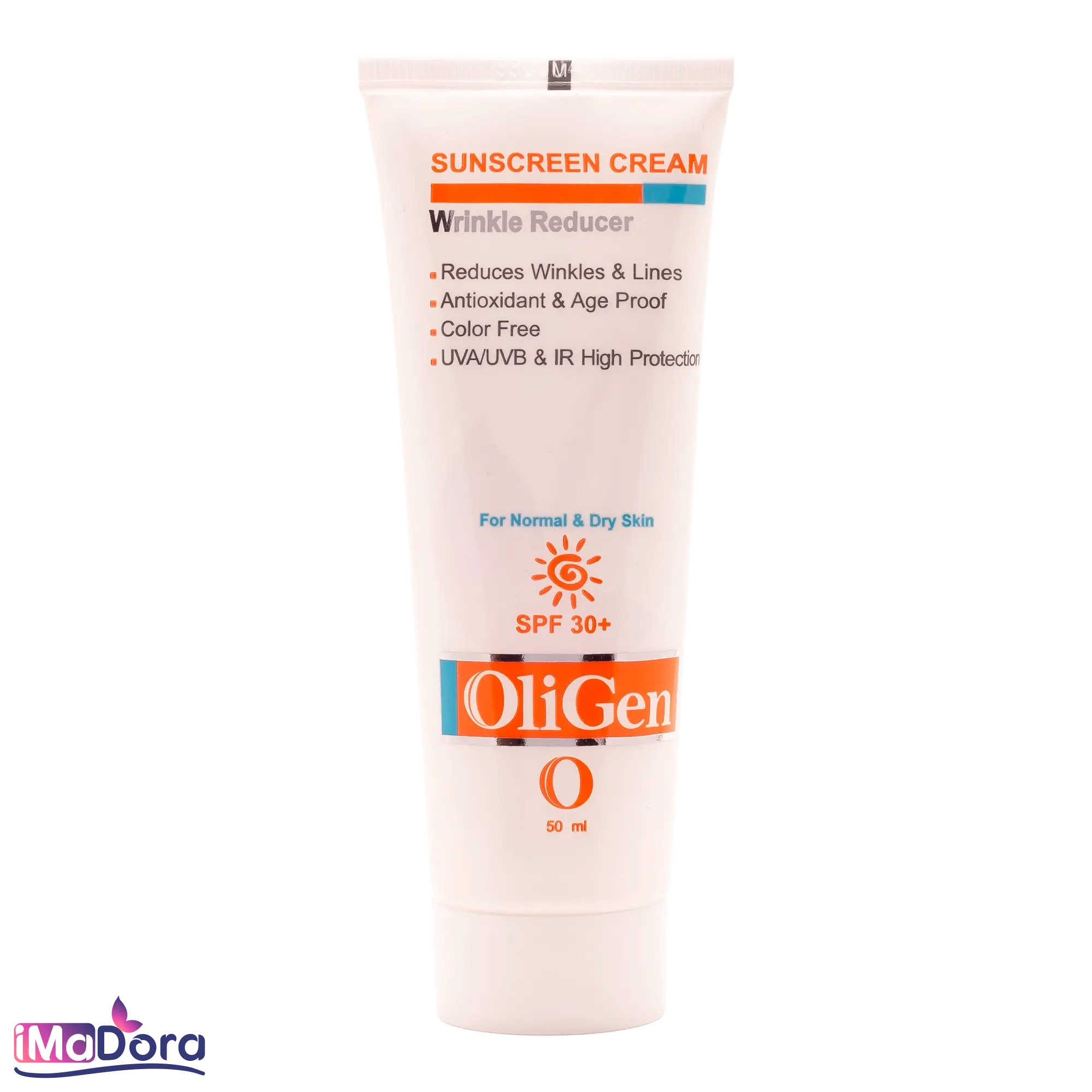 Oligen Sunscreen Cream For Dry Skin Invisible 1