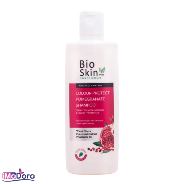 شامپو انار بایو اسکین مناسب موی رنگ شده