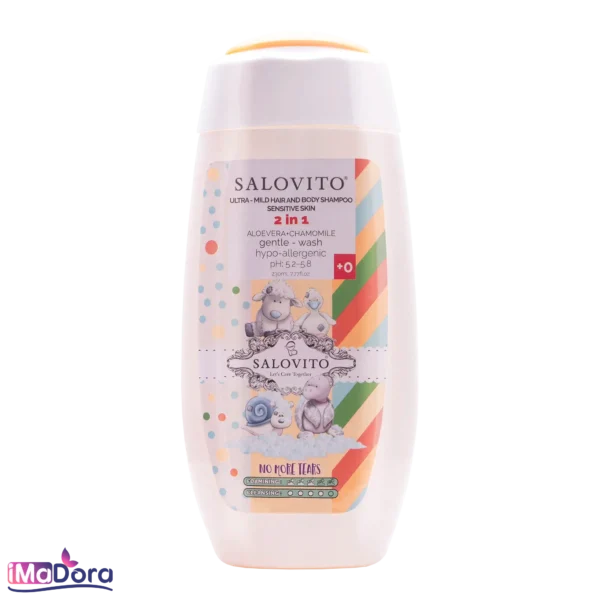شامپو سر و بدن کودک سالوویتو
