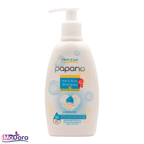 شامپو سر و بدن کودک پاپانو