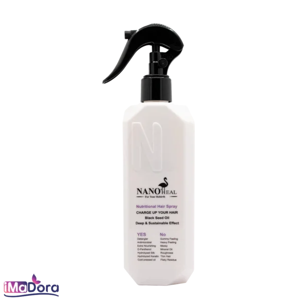 اسپری گره بازکن و تقویت موی روغن سیاه دانه نانوهیل