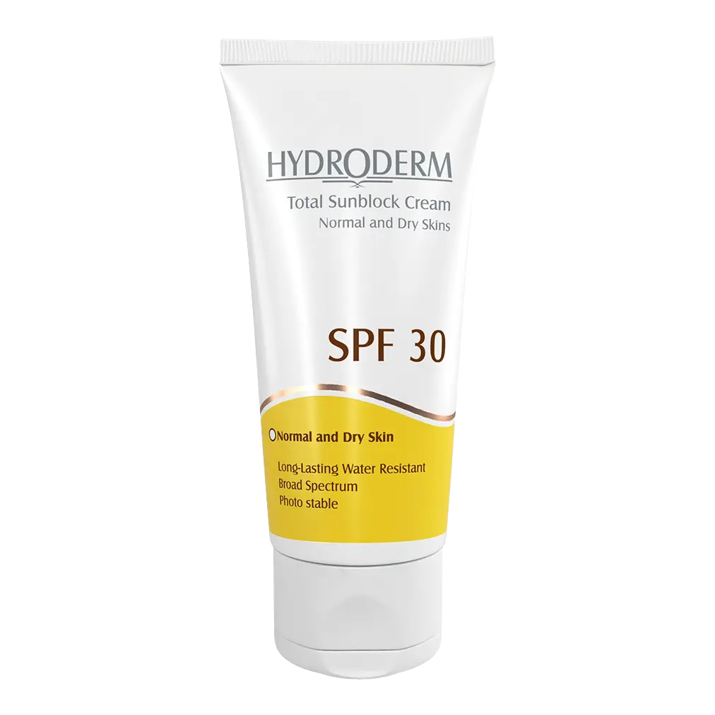 کرم ضد آفتاب پوست خشک و معمولی هیدرودرم SPF 30