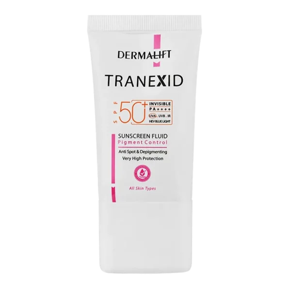 فلوئید ضد آفتاب روشن کننده ترنکسید درمالیفت - بی رنگ