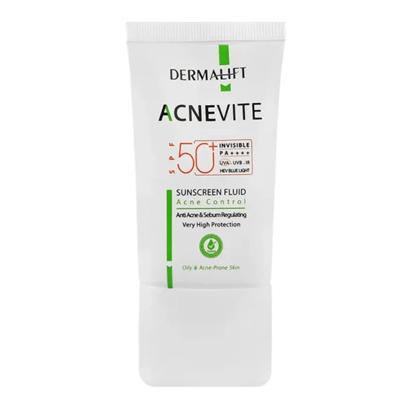 فلوئید ضد آفتاب پوست چرب و جوشدار درمالیفت - بی رنگ