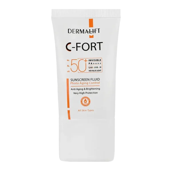 فلوئید ضد آفتاب سی فورت درمالیفت - بی رنگ