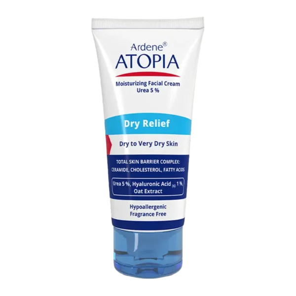 کرم مرطوب کننده حاوی 5 درصد اوره آتوپیا آردن مدل درای ریلیف