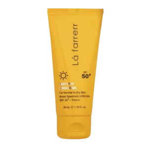 ضد آفتاب ضد لک بی رنگ پوست خشک لافارر SPF 50