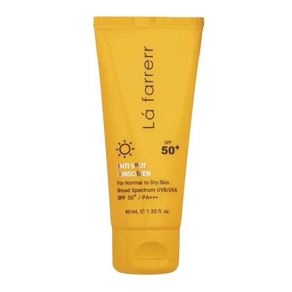 ضد آفتاب ضد لک بی رنگ پوست خشک لافارر SPF 50
