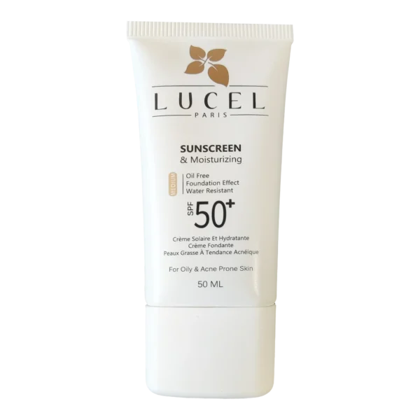 ضد آفتاب رنگی پوست چرب لوسل SPF 50 مدیوم
