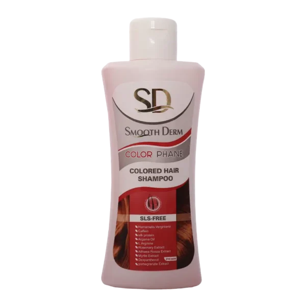 شامپو مو رنگ شده کالرفان اسموت درم