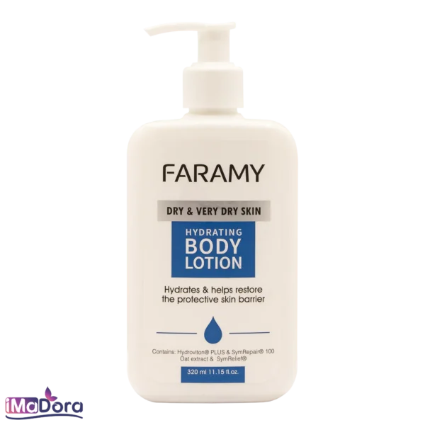 لوسیون مرطوب کننده بدن پوست خشک فارامای