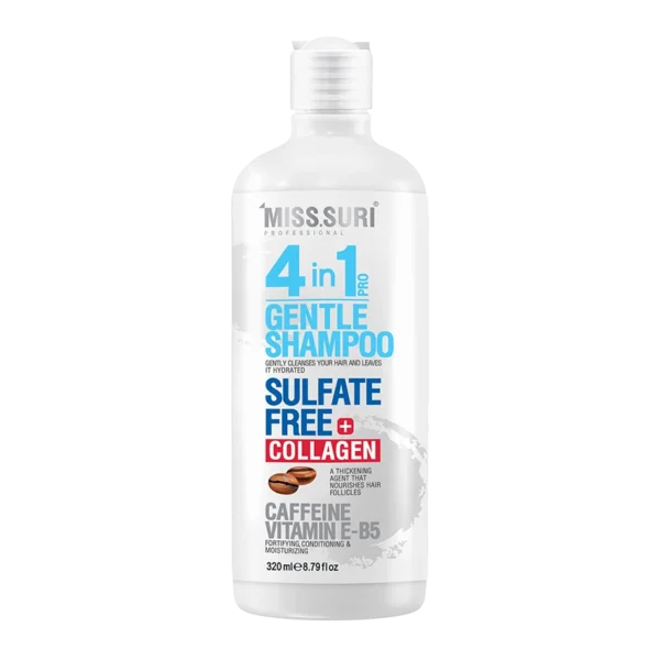 شامپو تقویت کننده مو 4 در 1 میسوری - 320 میلی لیتر