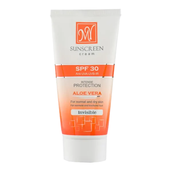 کرم ضد آفتاب بی رنگ پوست خشک و نرمال مای SPF30