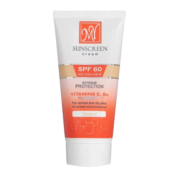 کرم ضد آفتاب کرم پودری پوست خشک و نرمال مای SPF60