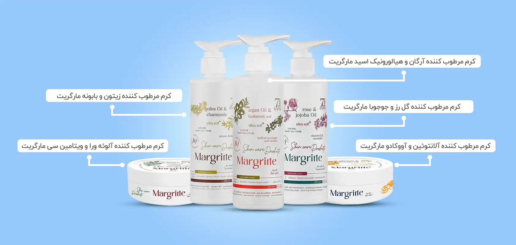 کرم مرطوب کننده مارگریت