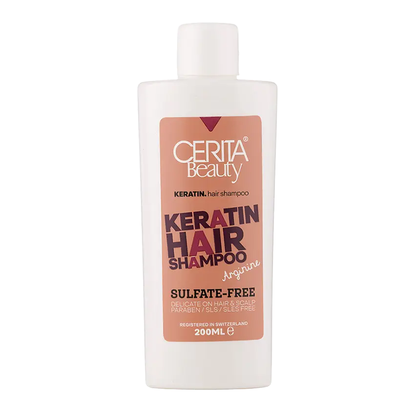 شامپو موی کراتینه بدون سولفات سریتا