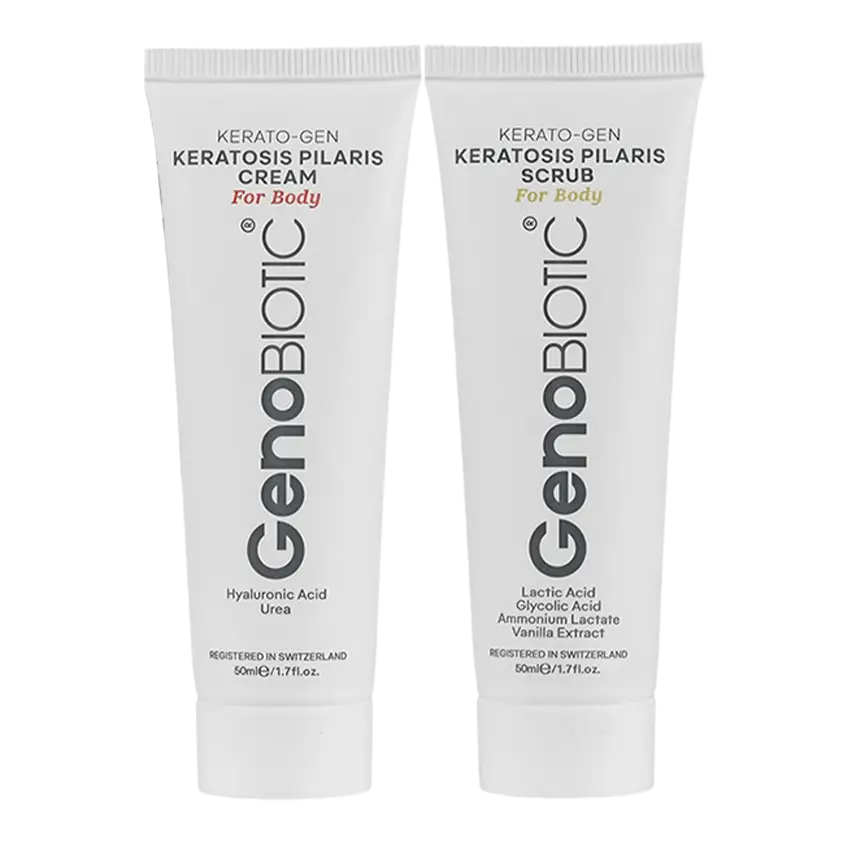 اسکراب و کرم پوست مرغی ژنوبایوتیک