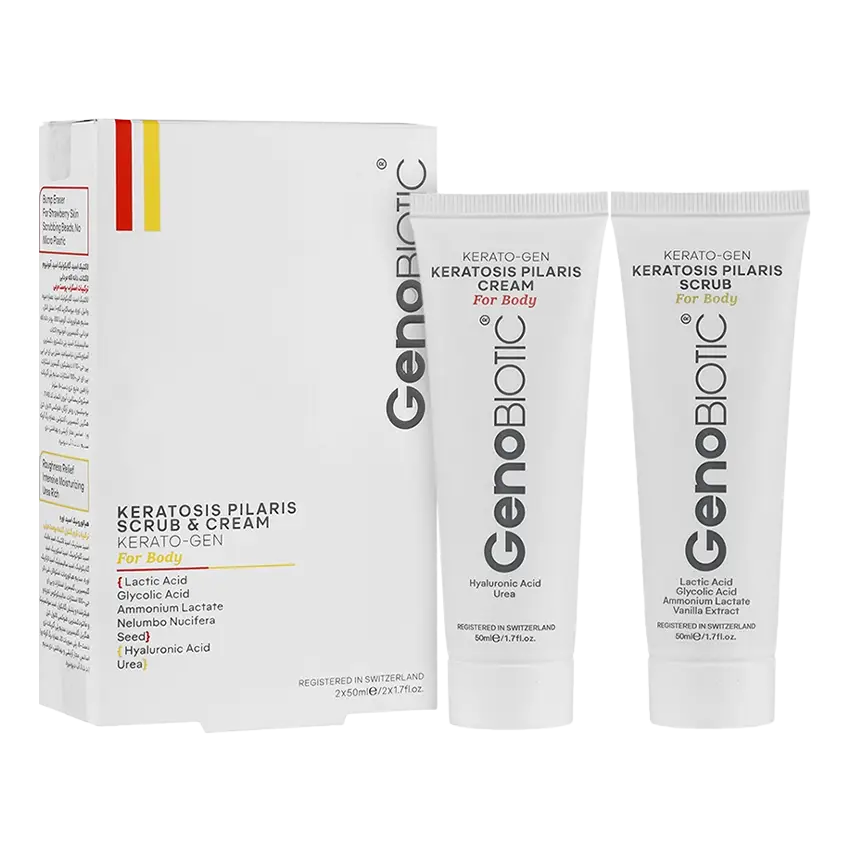 قیمت اسکراب و کرم پوست مرغی ژنوبایوتیک