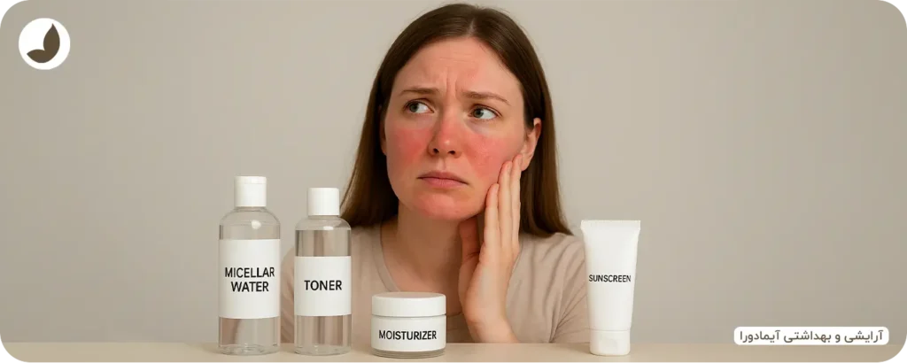 روتین مراقبت از پوست حساس