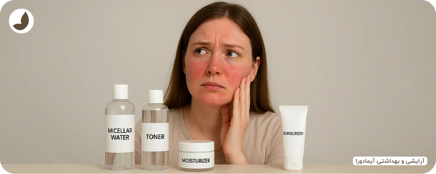 روتین مراقبت از پوست حساس