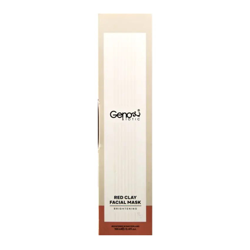 خرید ماسک خاک رس قرمز ژنوبایوتیک