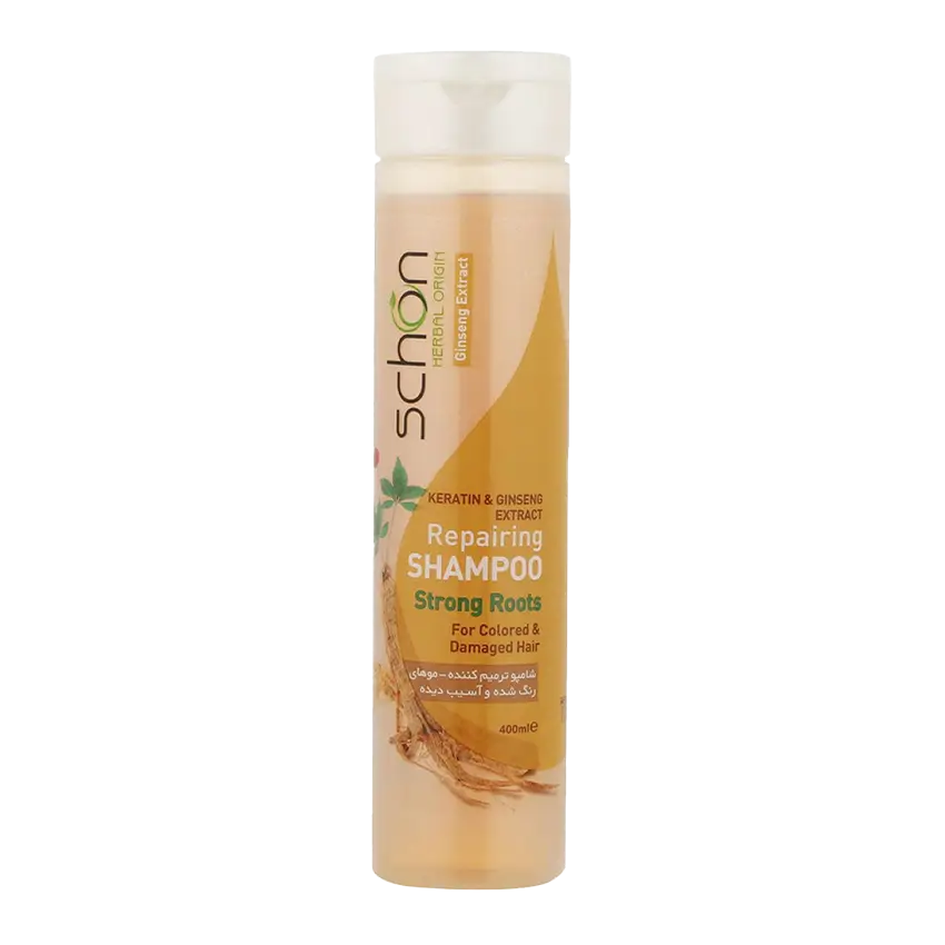 شامپو کراتین و جینسینگ شون