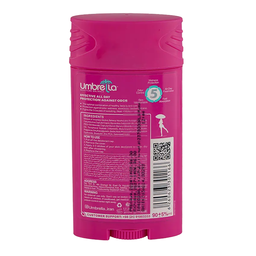 قیمت استیک ضد تعریق زنانه کیس میس آمبرلا