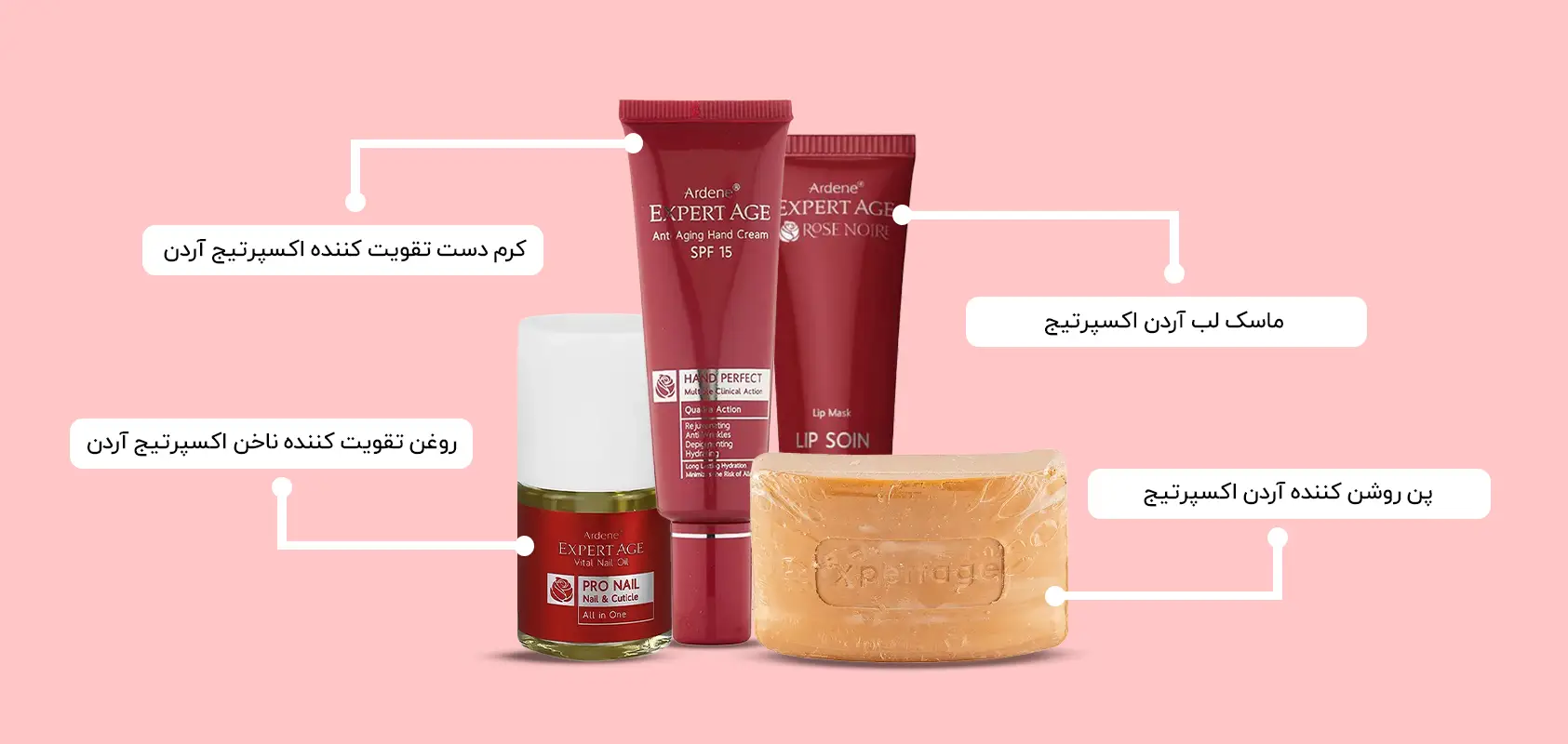 محصولات آردن اکسپرتیج