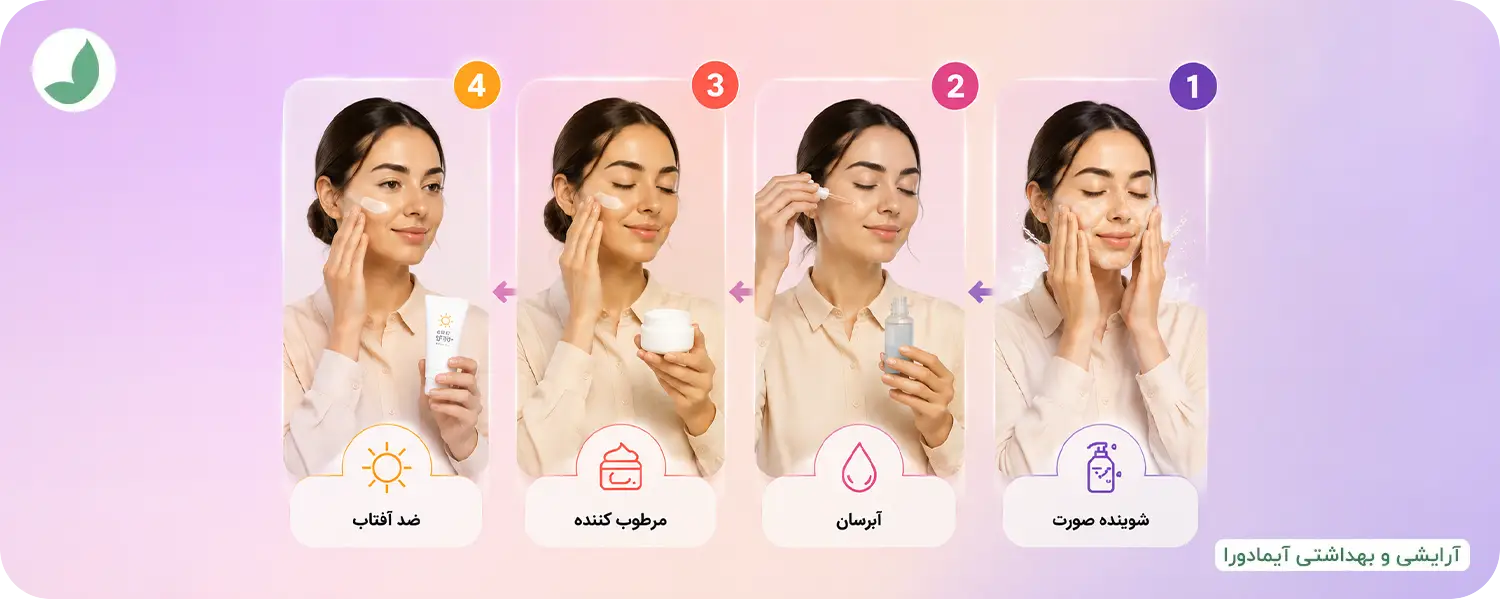 نحوه و زمان استفاده از آبرسان و مرطوب کننده