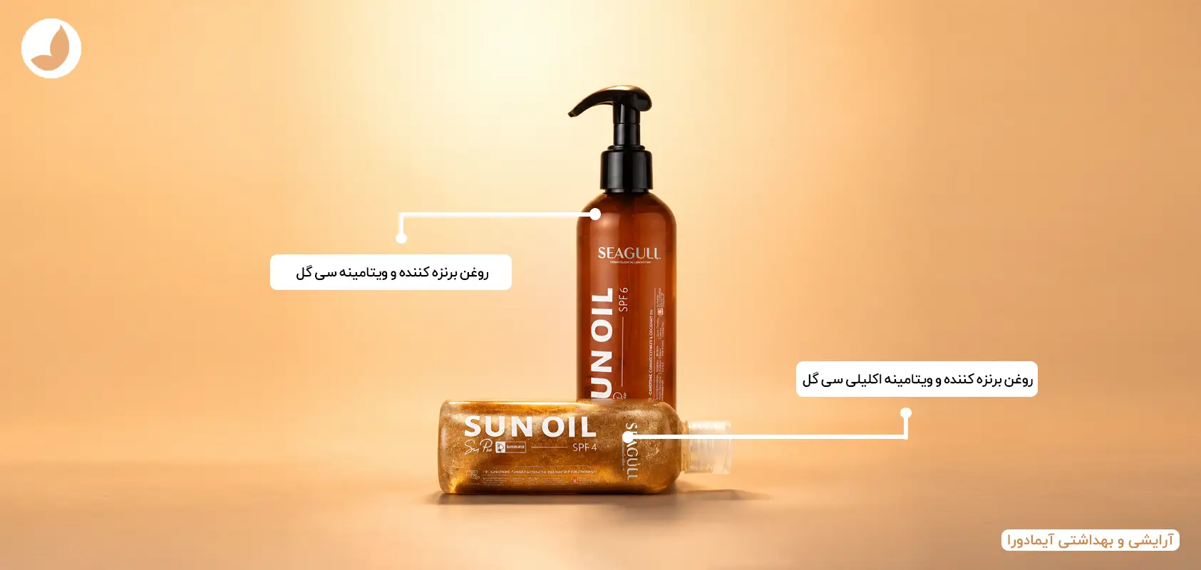 برنزه کننده سی گل